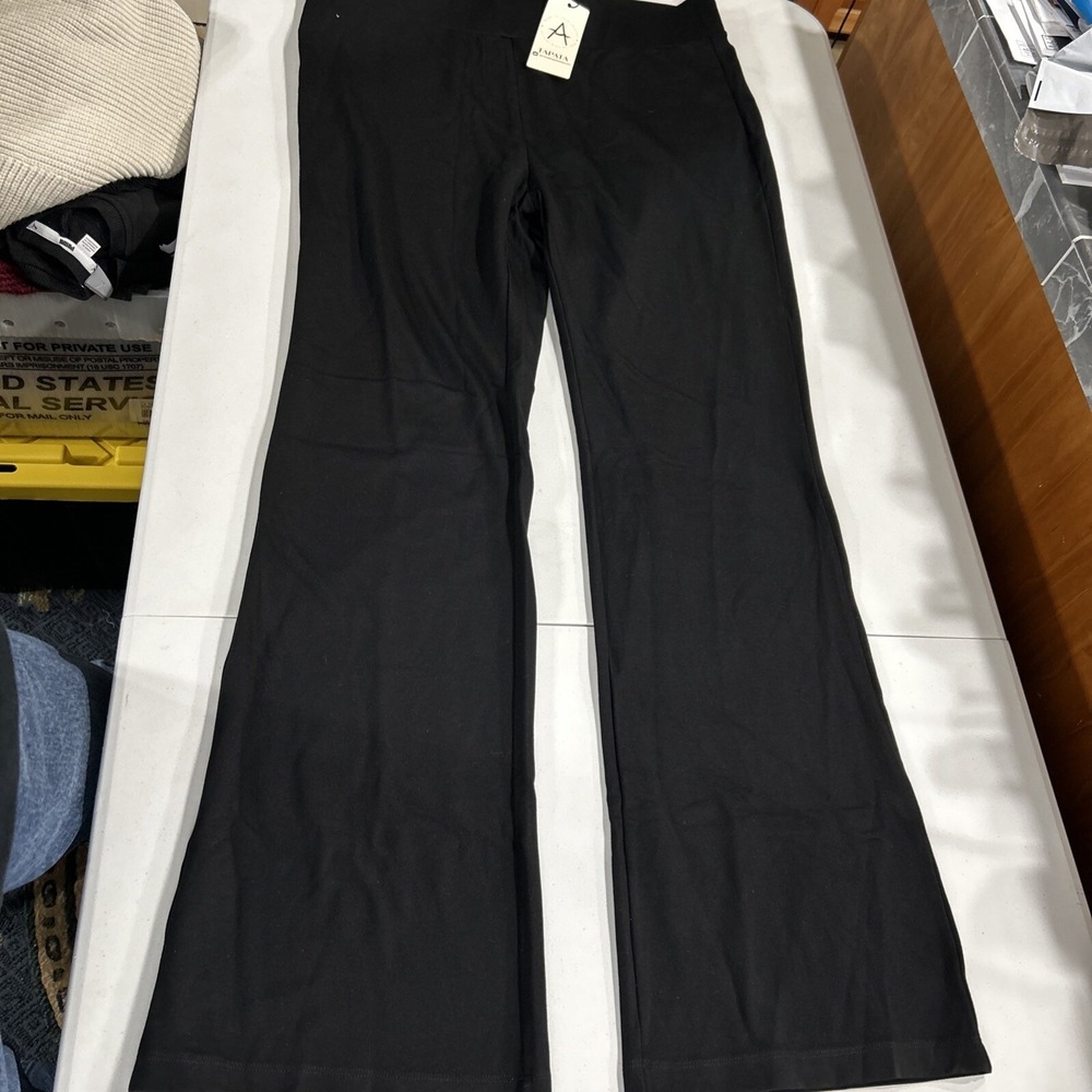 Tapata Stretchy Dress Pants 2XL 34 Inseam XXL Black Women's